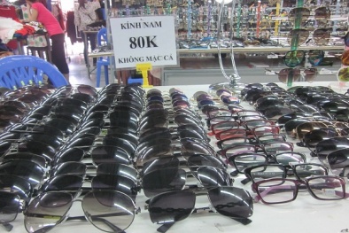 Kính Gucci, Chanel, Rizoma giá 55 nghìn đồng